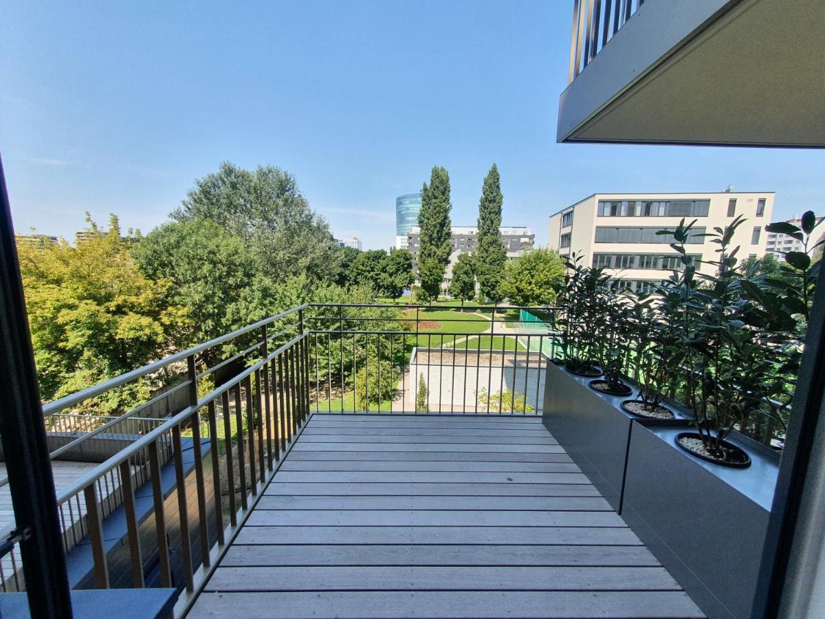 Apartament Kahlenbergblick Im Viertel Zwei Wiedeń Zewnętrze zdjęcie