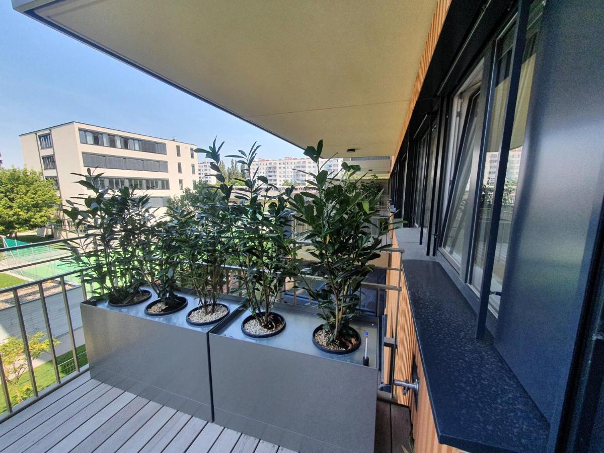 Apartament Kahlenbergblick Im Viertel Zwei Wiedeń Zewnętrze zdjęcie